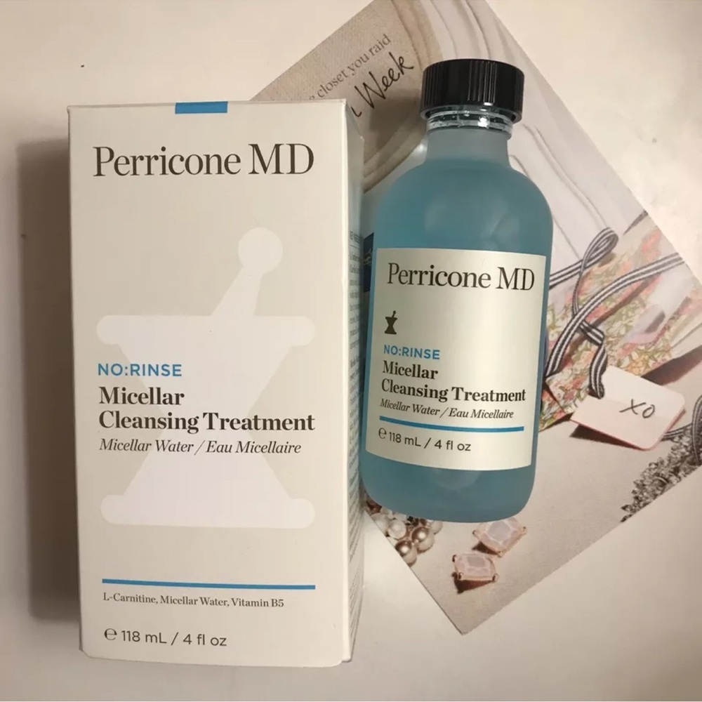 - Perricone MD No Rinse Micellar Cleansing Treatment Water 4oz/118mL Full size